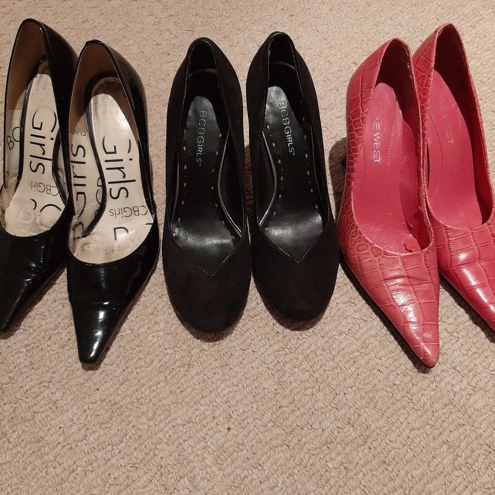 Bcbgirls/Ninewest heels